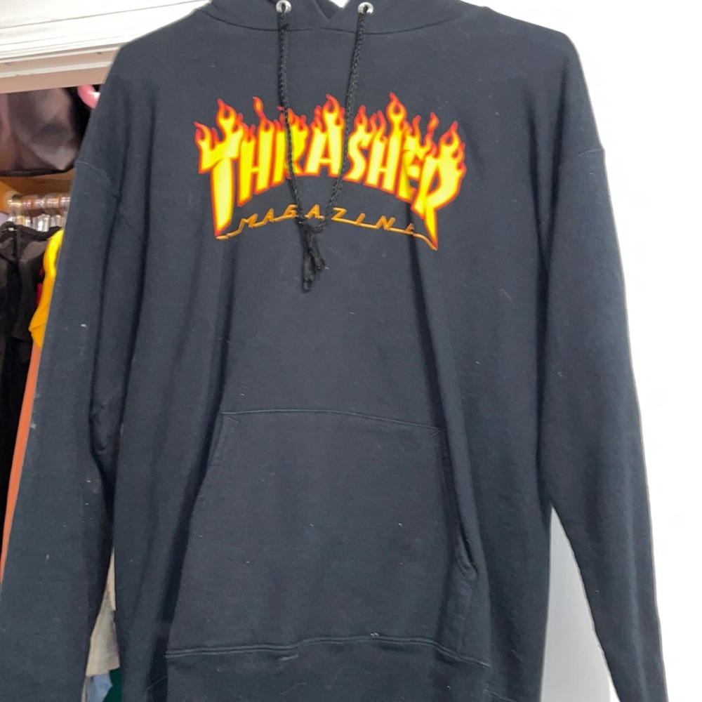 Thrasher Flames Hoodie